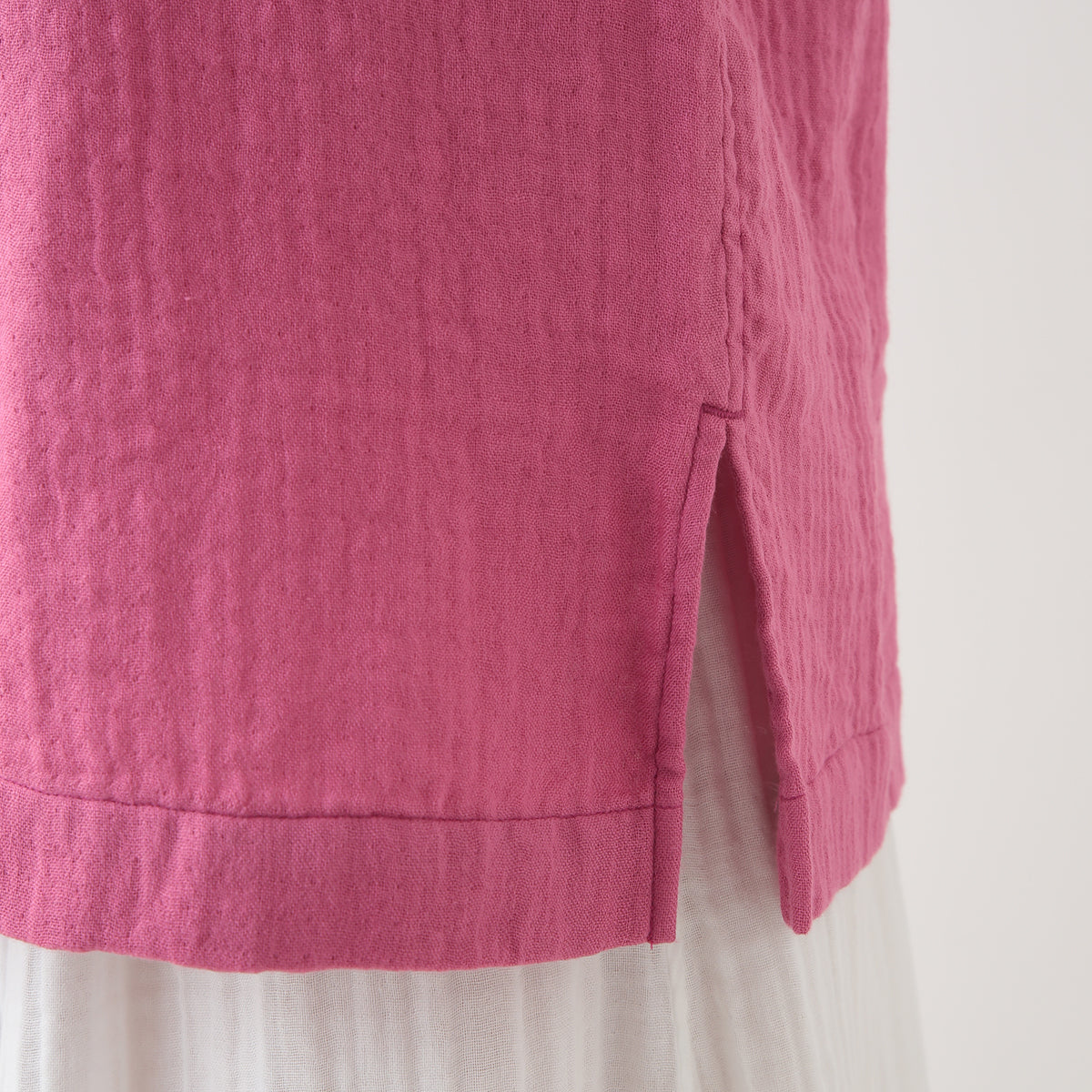Marshmallow Gauze pullover in Pink