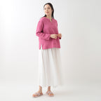 Marshmallow Gauze pullover in Pink
