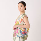 Marshmallow Gauze pullover in Ivory