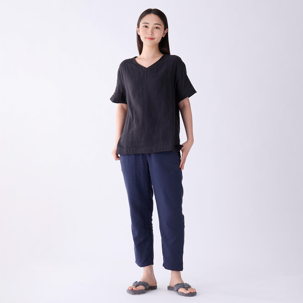 Marshmallow Gauze t-shirt in Black