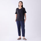 Marshmallow Gauze t-shirt in Black