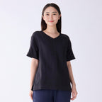 Marshmallow Gauze t-shirt in Black