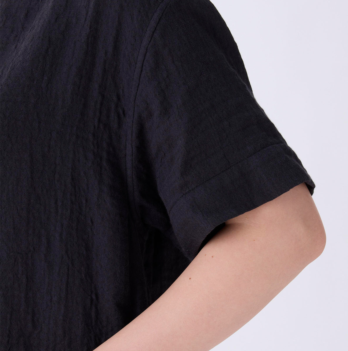 Marshmallow Gauze t-shirt in Black