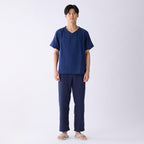 Marshmallow Gauze t-shirt in Dark Blue