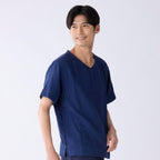 Marshmallow Gauze t-shirt in Dark Blue
