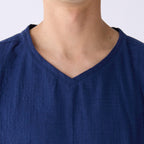 Marshmallow Gauze t-shirt in Dark Blue