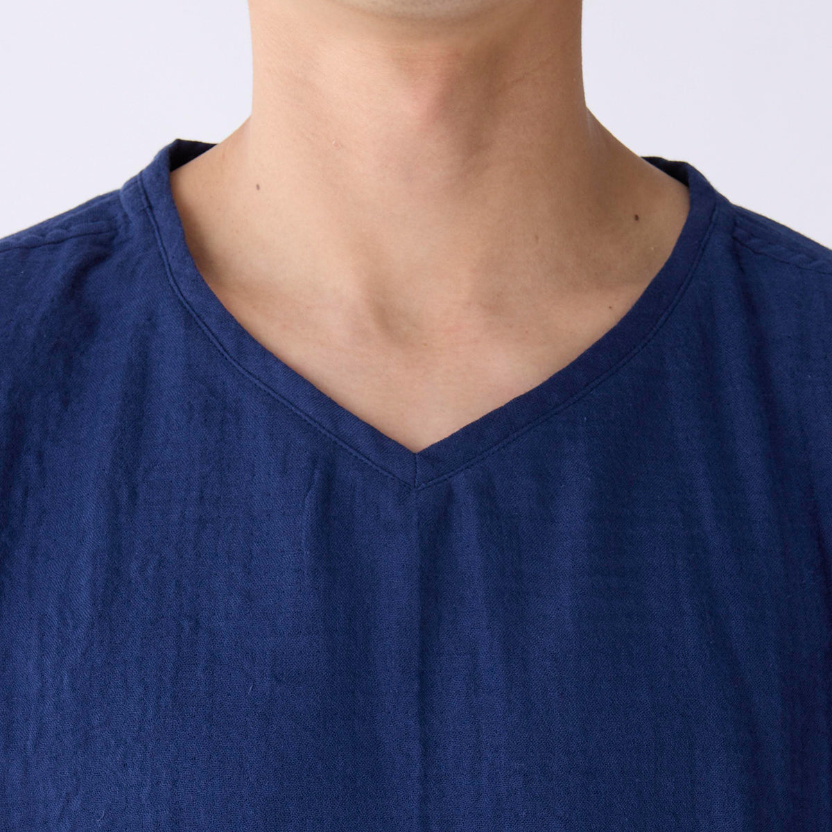 Marshmallow Gauze t-shirt in Dark Blue
