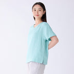 Marshmallow Gauze t-shirt in Light Blue