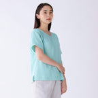 Marshmallow Gauze t-shirt in Light Blue