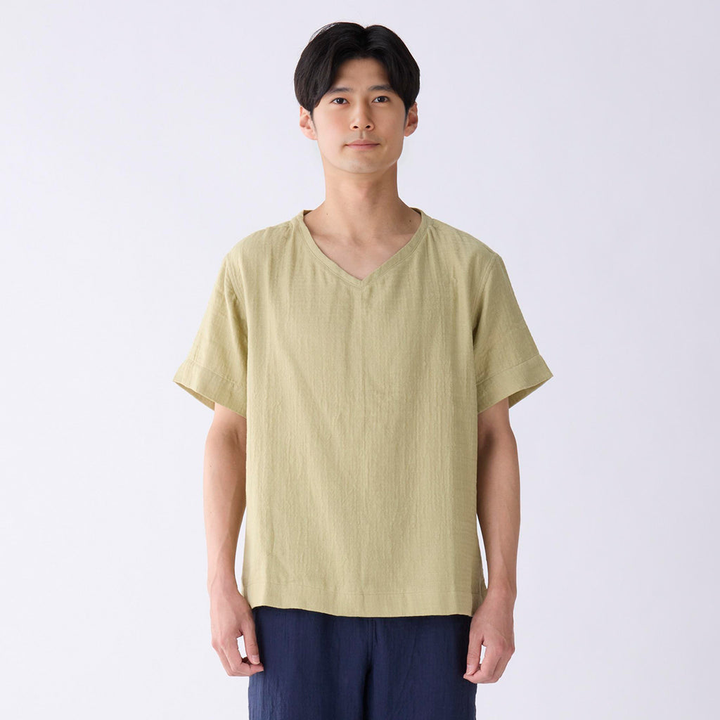 Marshmallow Gauze t-shirt in Light Green
