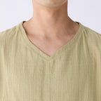 Marshmallow Gauze t-shirt in Light Green