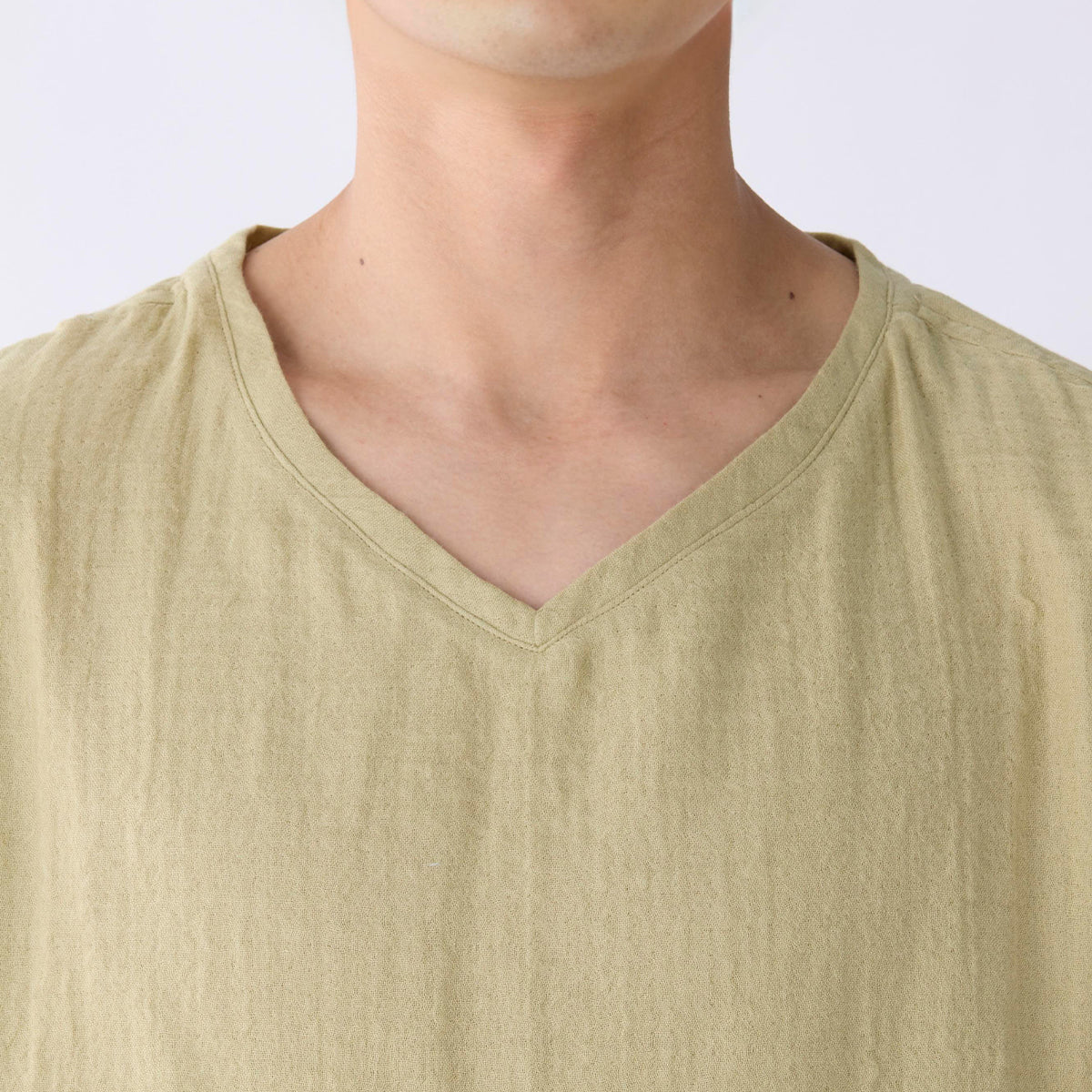 Marshmallow Gauze t-shirt in Light Green
