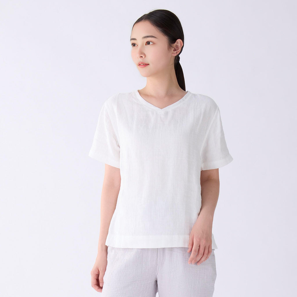 Marshmallow Gauze t-shirt in White