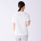 Marshmallow Gauze t-shirt in White
