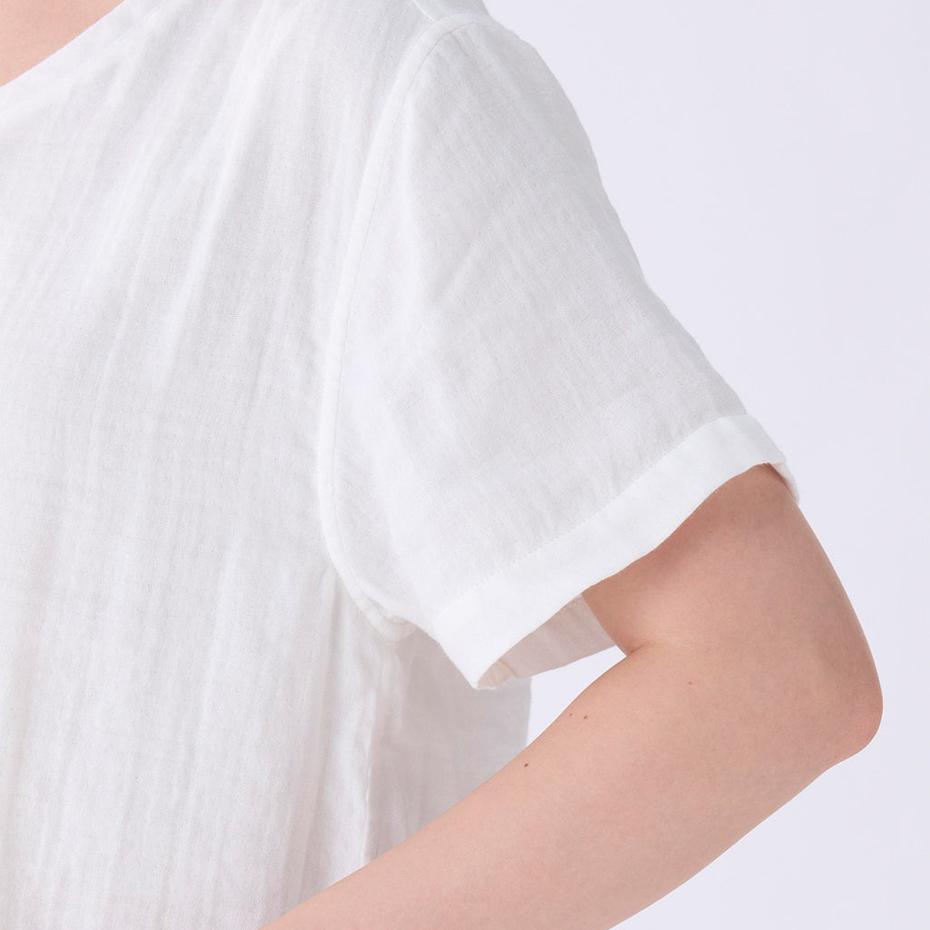 Marshmallow Gauze t-shirt in White
