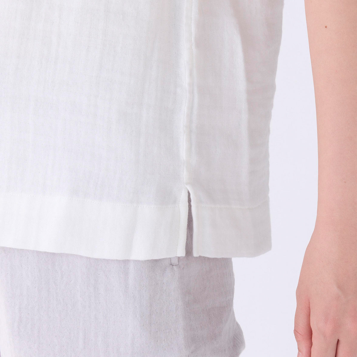 Marshmallow Gauze t-shirt in White