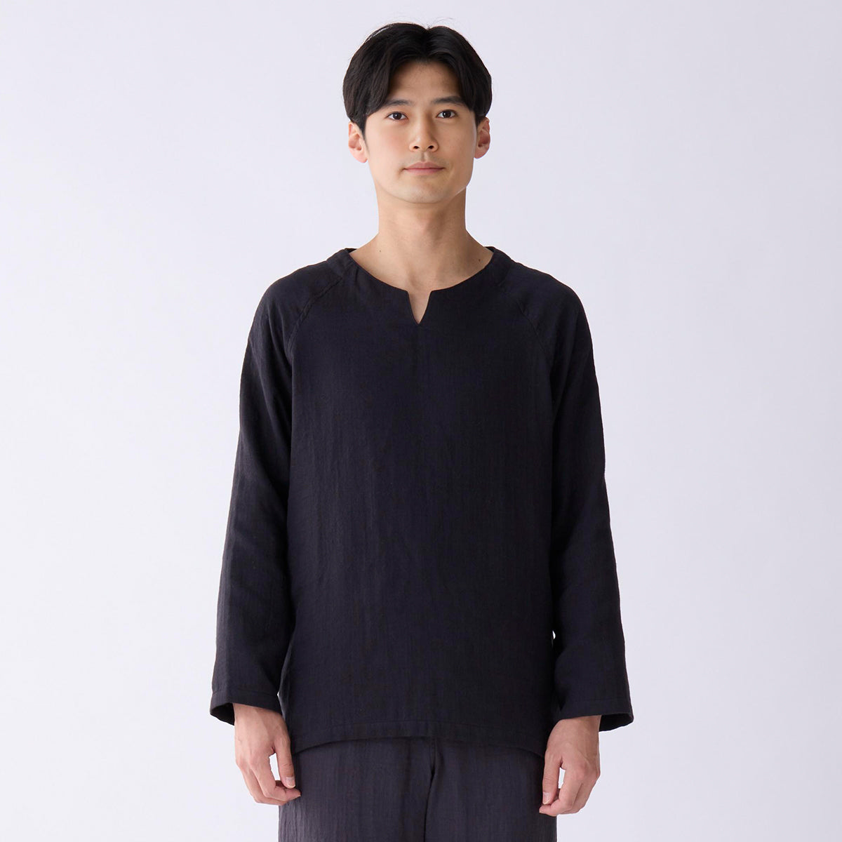 Marshmallow Gauze t-shirt in Black