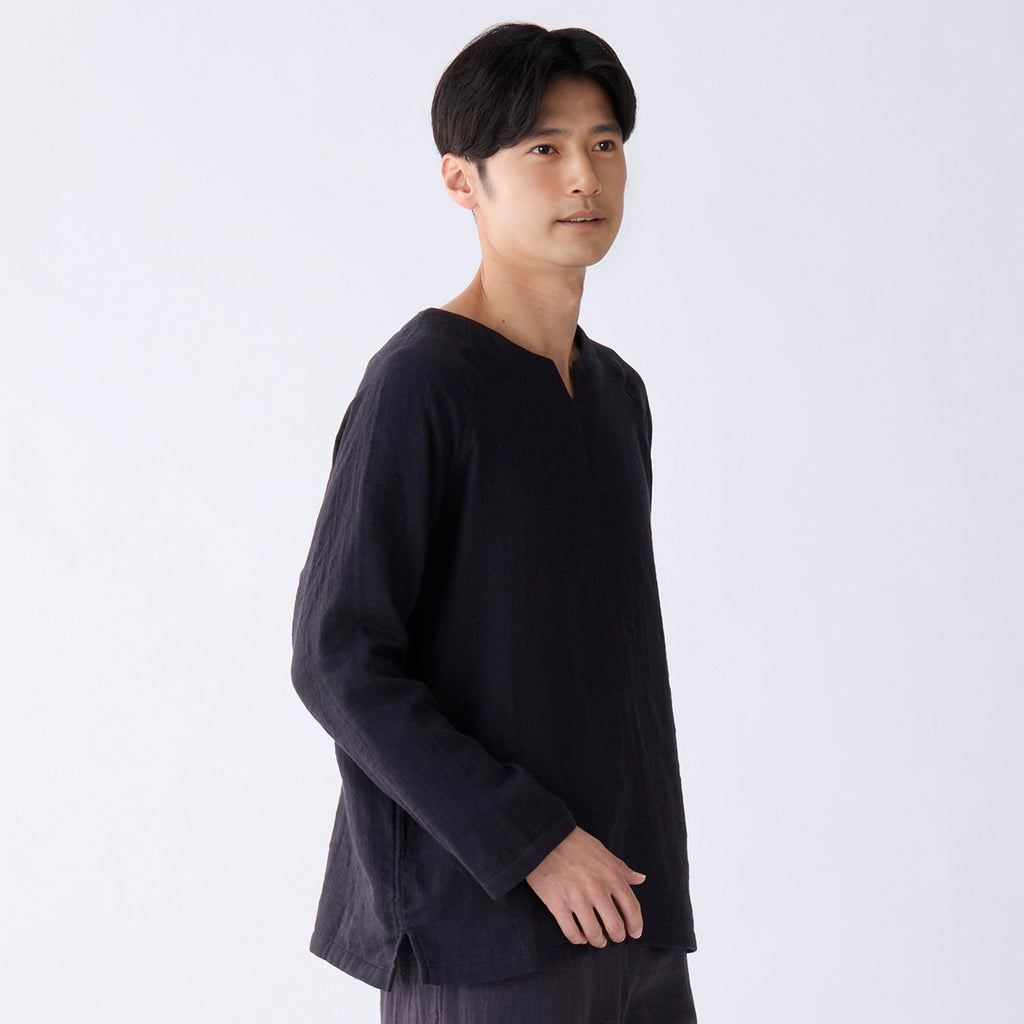 Marshmallow Gauze t-shirt in Black