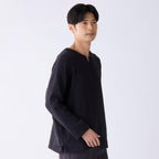 Marshmallow Gauze t-shirt in Black