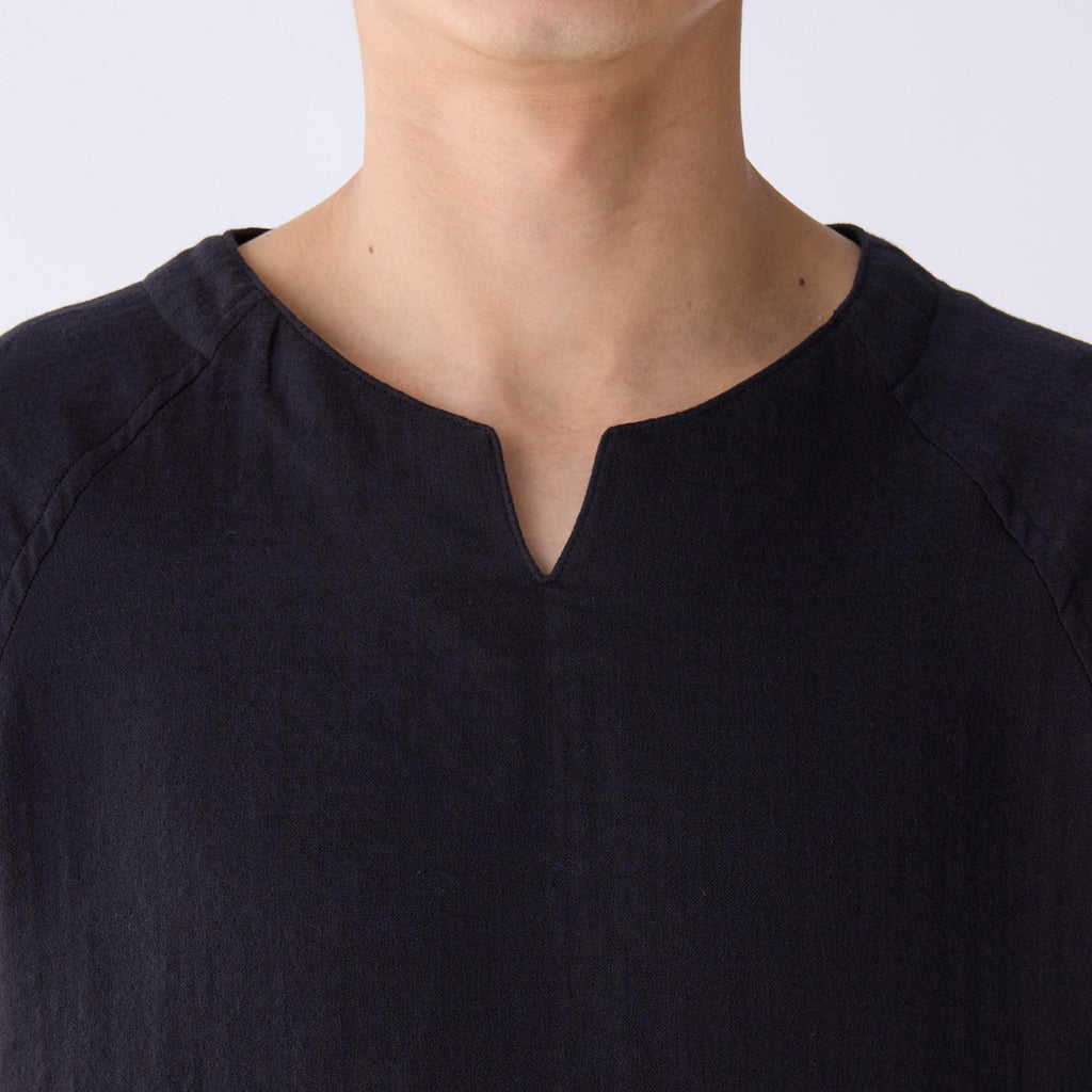 Marshmallow Gauze t-shirt in Black