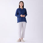 Marshmallow Gauze t-shirt in Dark Blue
