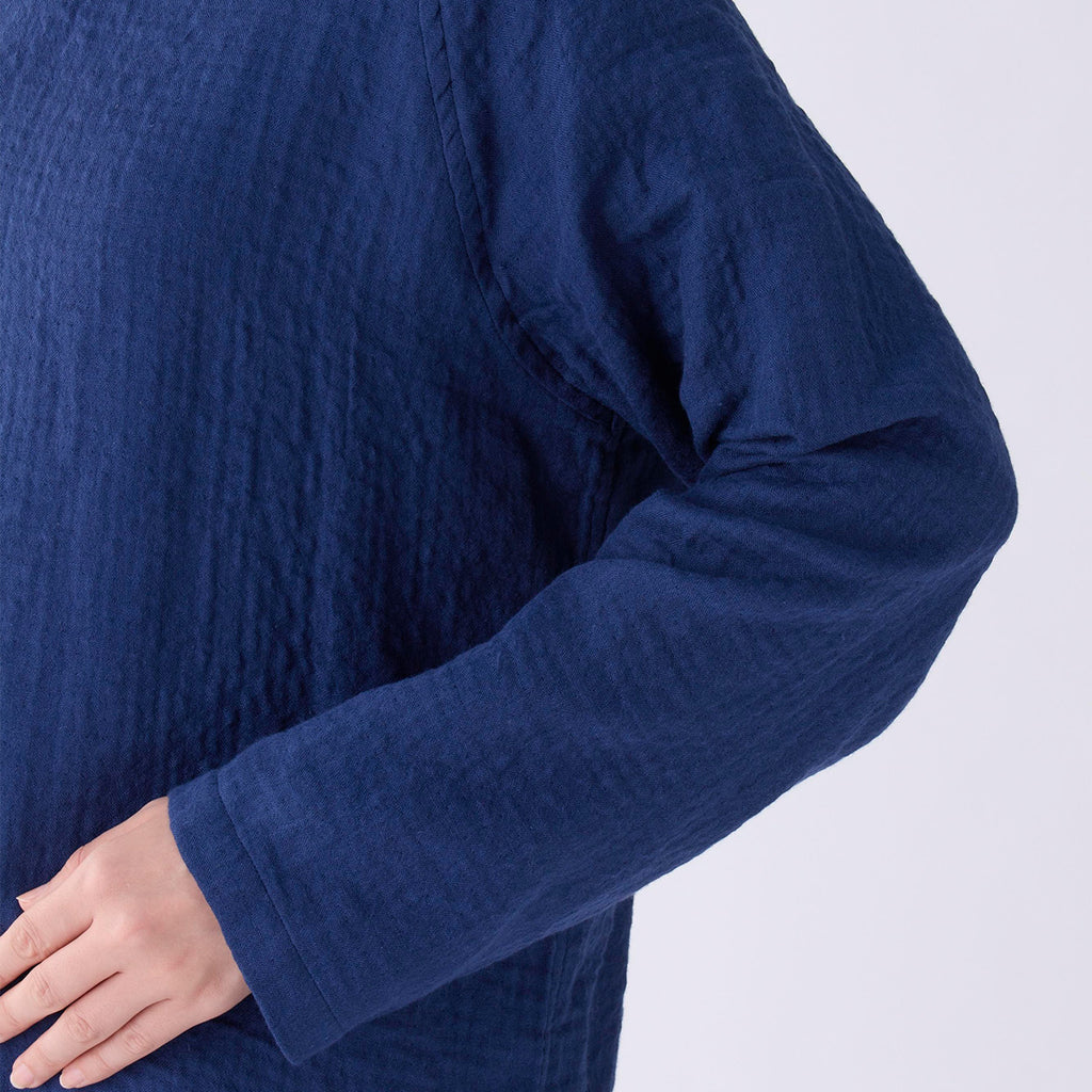 Marshmallow Gauze t-shirt in Dark Blue