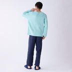 Marshmallow Gauze t-shirt in Light Blue