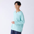 Marshmallow Gauze t-shirt in Light Blue