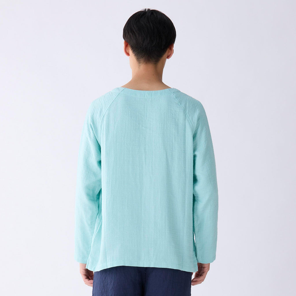 Marshmallow Gauze t-shirt in Light Blue