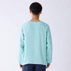 Marshmallow Gauze t-shirt in Light Blue