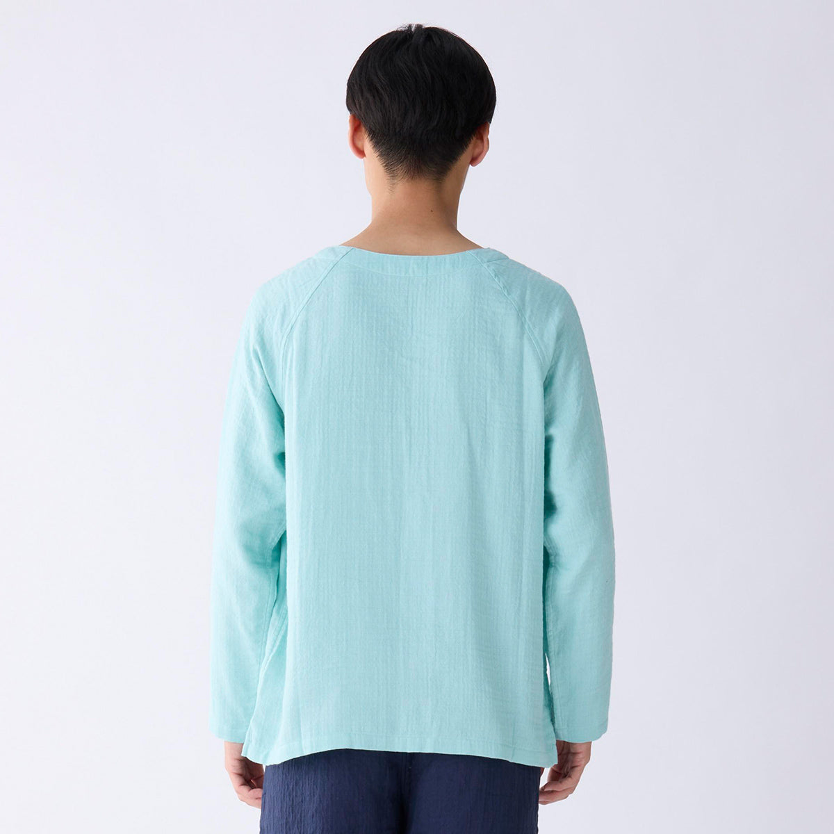 Marshmallow Gauze t-shirt in Light Blue