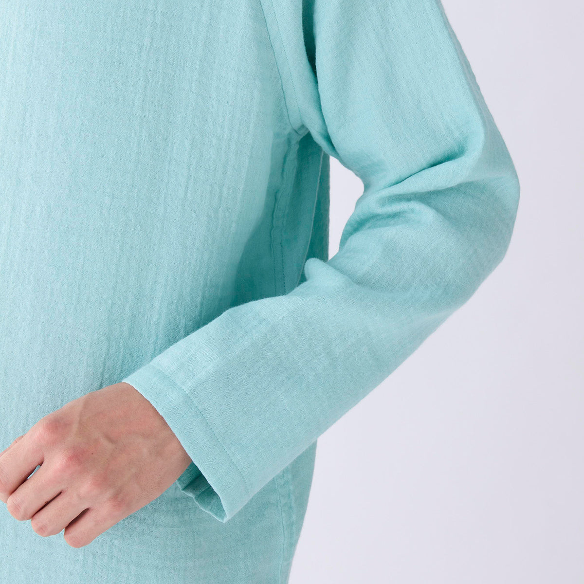 Marshmallow Gauze t-shirt in Light Blue