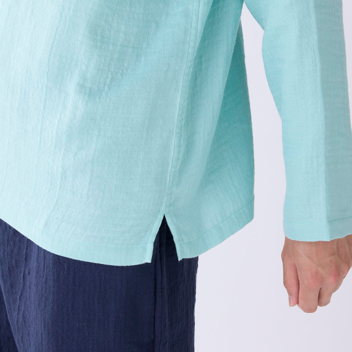 Marshmallow Gauze t-shirt in Light Blue