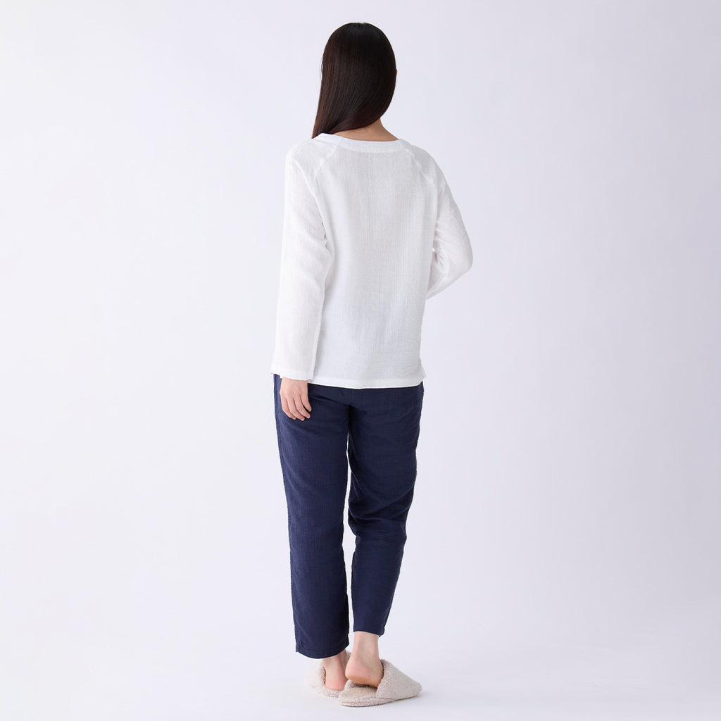 Marshmallow Gauze t-shirt in White