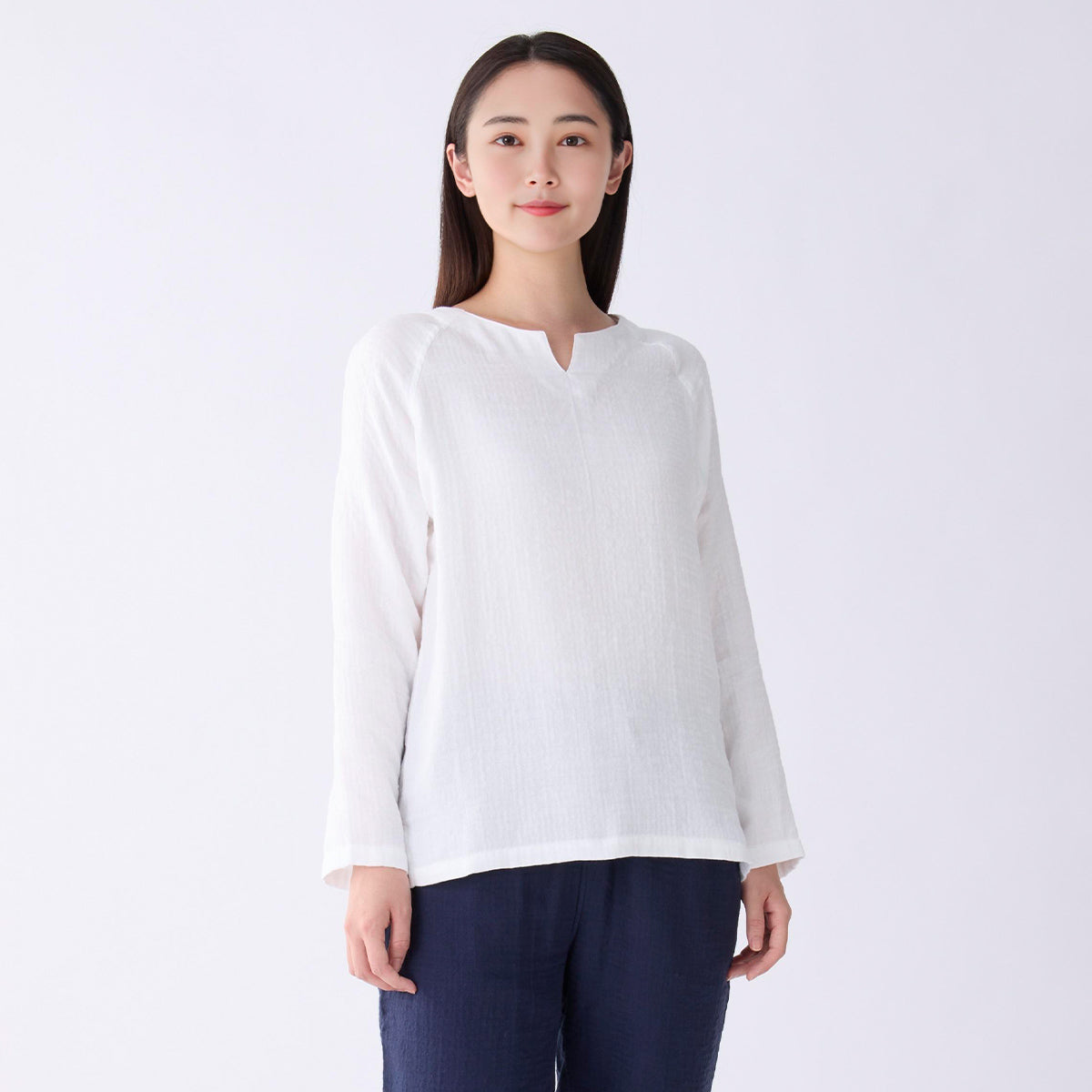 Marshmallow Gauze t-shirt in White