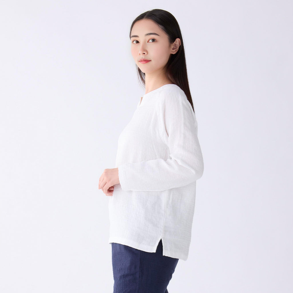 Marshmallow Gauze t-shirt in White