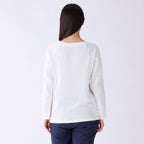 Marshmallow Gauze t-shirt in White