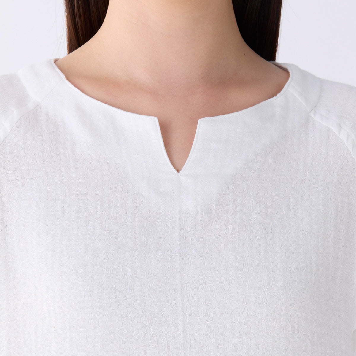 Marshmallow Gauze t-shirt in White