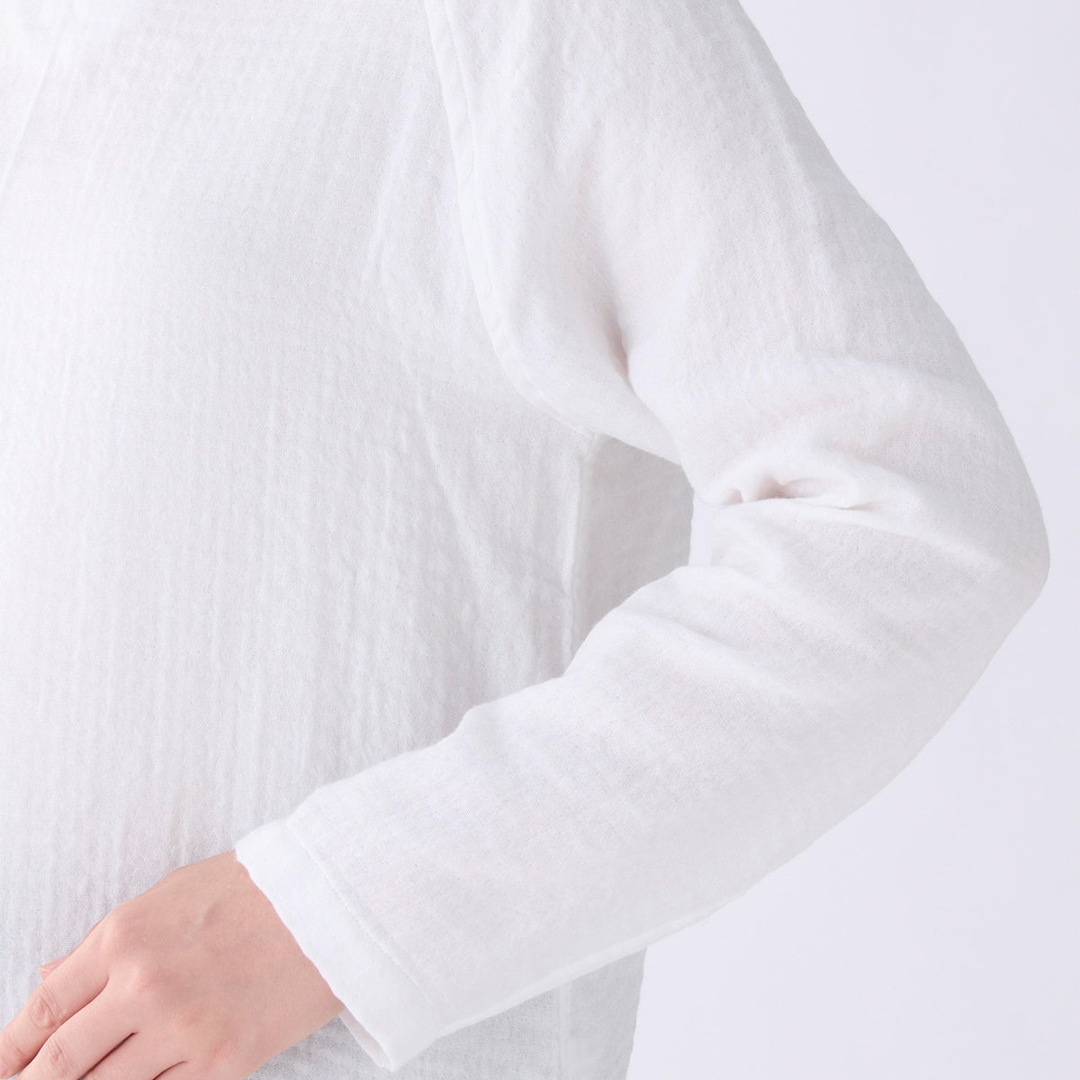 Marshmallow Gauze t-shirt in White