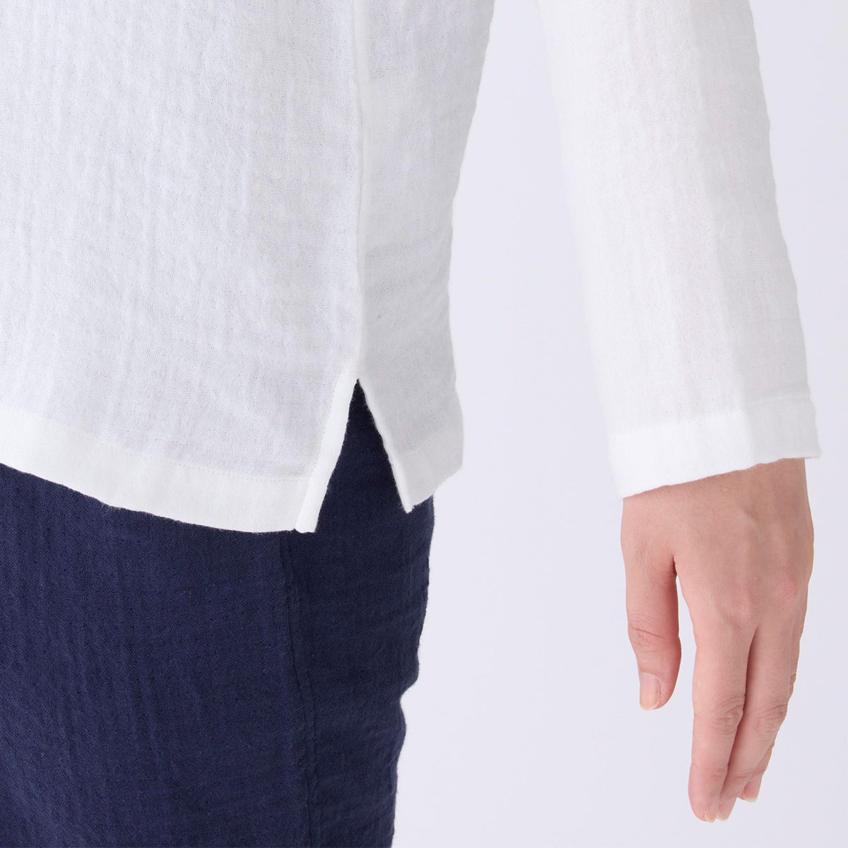 Marshmallow Gauze t-shirt in White