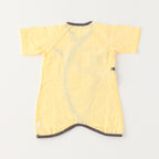 Marshmallow Gauze baby bodysuit in Yellow
