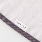 Marshmallow Gauze & Pile hooded baby bath towel in Light Grey