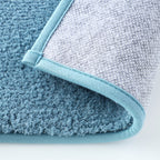 Quick Dry Color bath mat in Blue