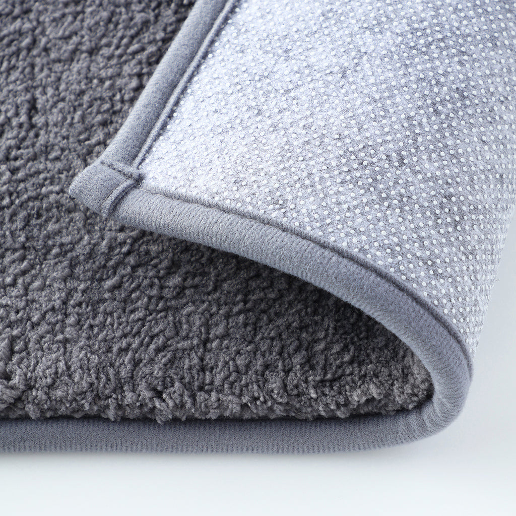 Quick Dry Color bath mat in Grey