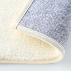 Quick Dry Color bath mat in White