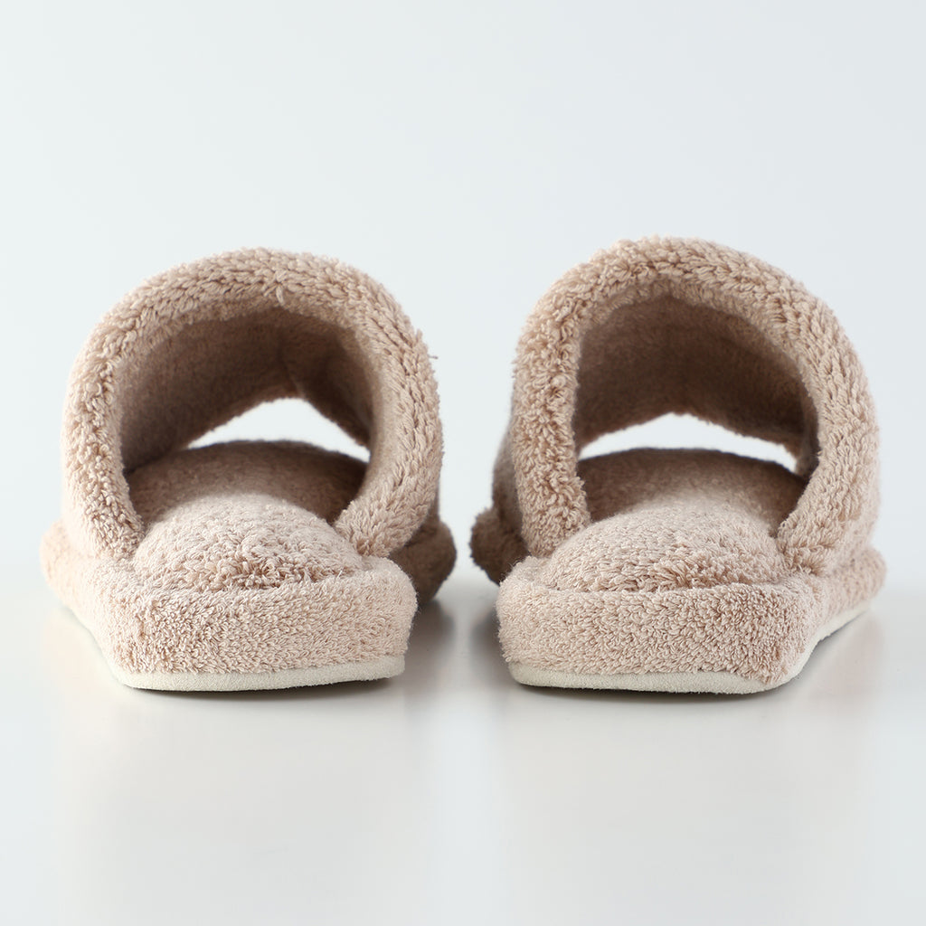 Comfort slippers in Beige