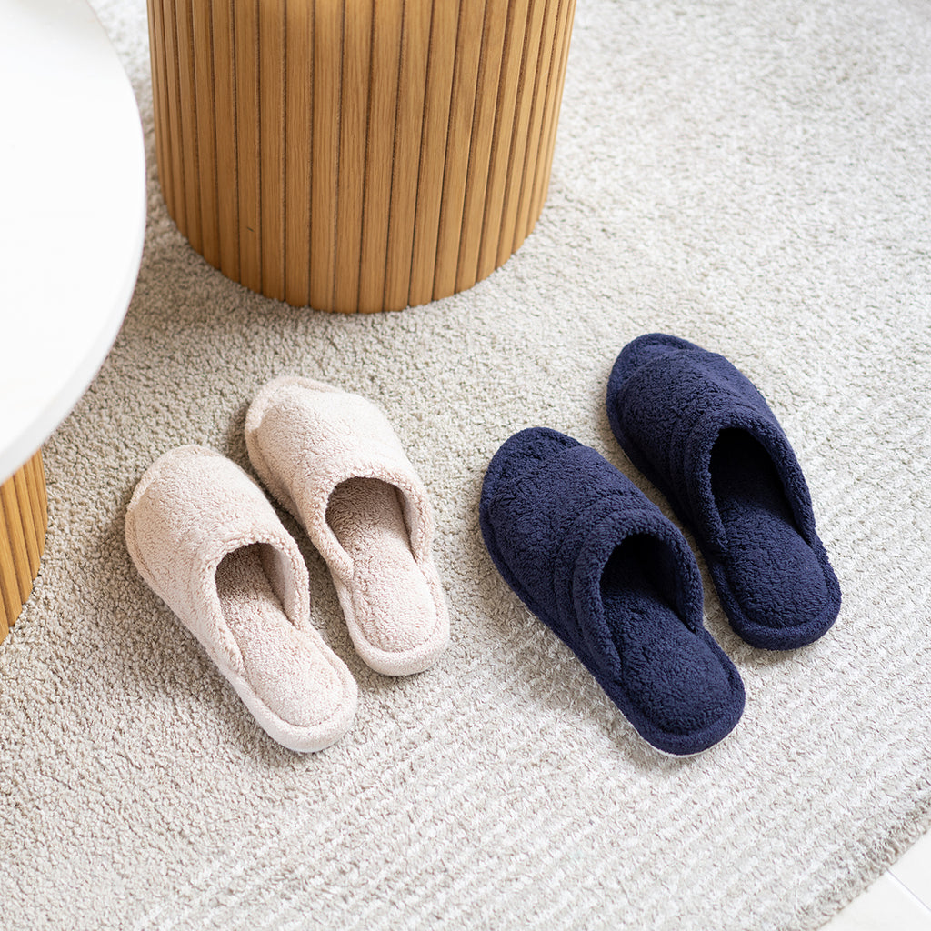 Comfort slippers in Beige