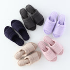 Comfort slippers in Violet