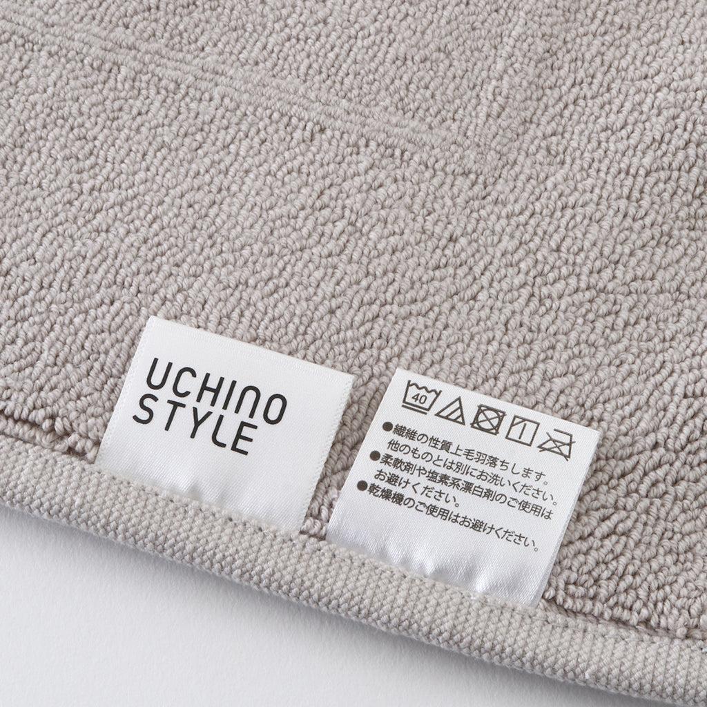 Merveille towel mat in Grey