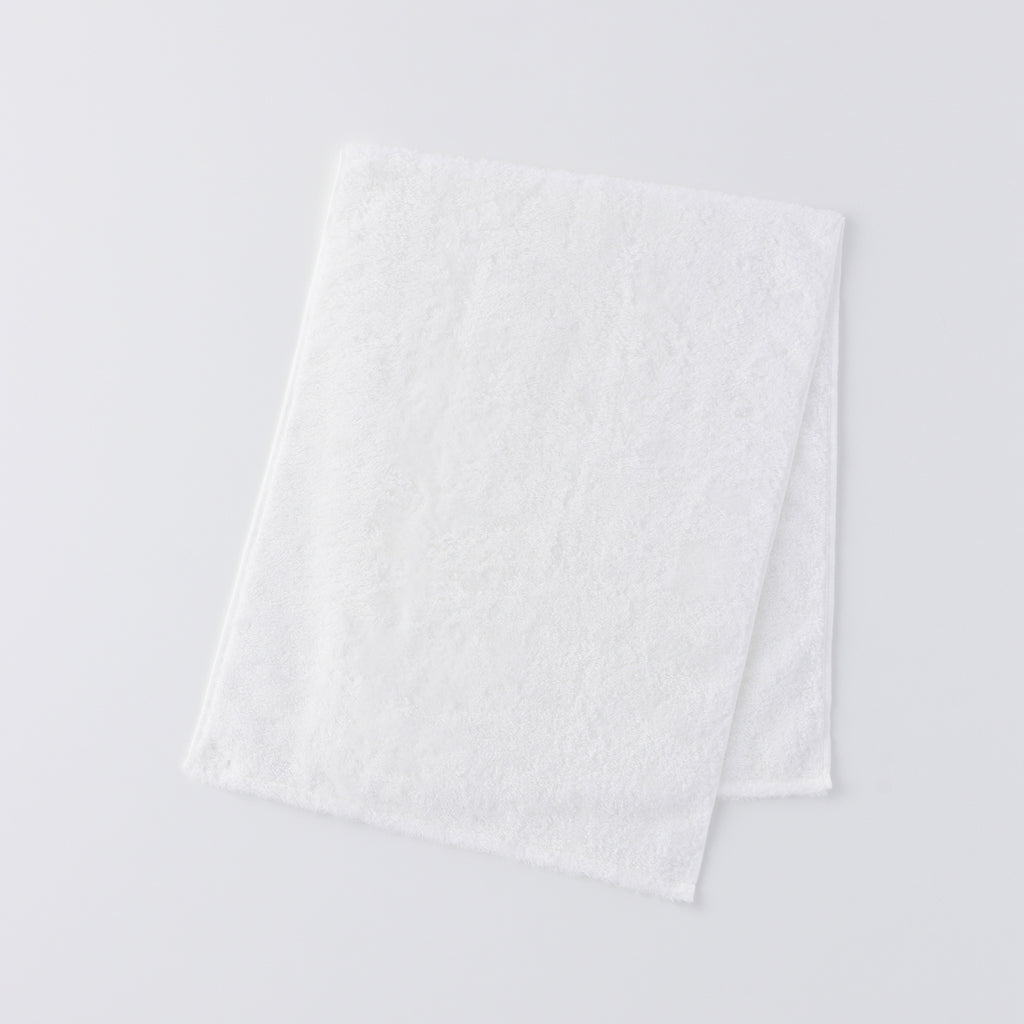 Shiho face towel in White